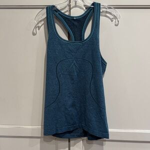 Lululemon Women's Blue Athletic Tank Top
